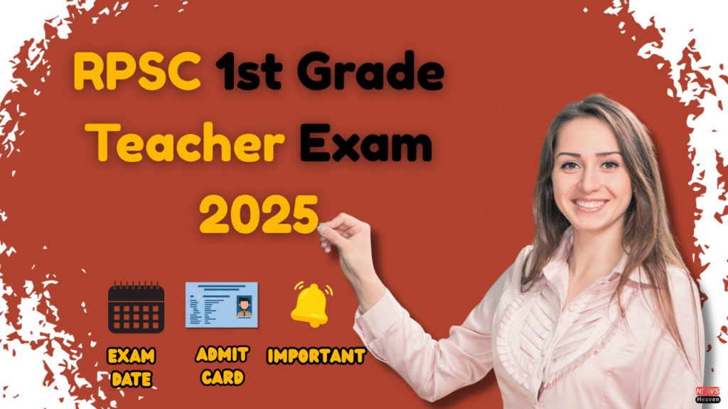 RPSC 1st Grade Teacher Exam